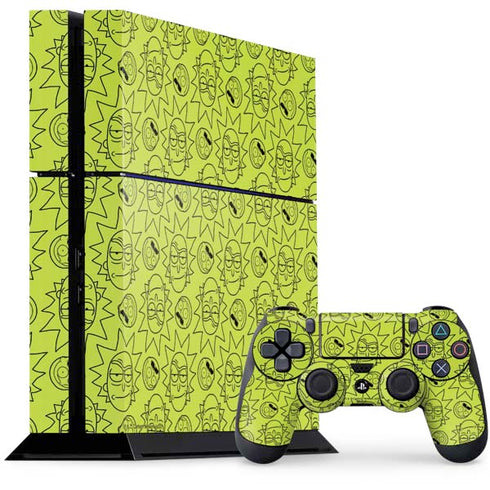 Adult Swim Rick and Morty Rick and Morty All Over Print PlayStation PS4 Skins