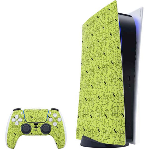 Adult Swim Rick and Morty Rick and Morty All Over Print PlayStation PS5 Skins