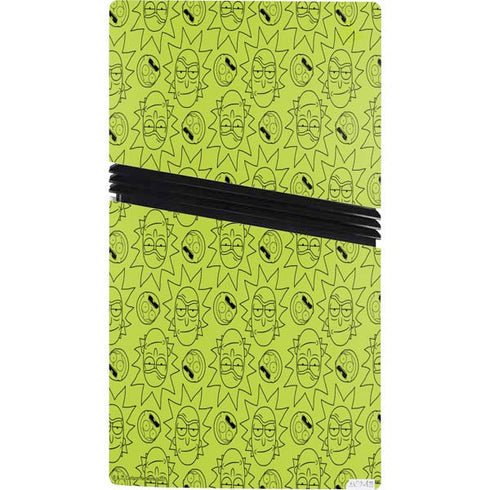 Adult Swim Rick and Morty Rick and Morty All Over Print PS5 Pro Bundle Skin