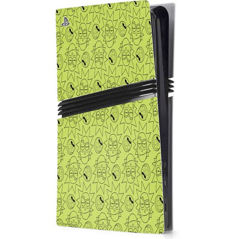 Adult Swim Rick and Morty Rick and Morty All Over Print PS5 Pro Console Skin
