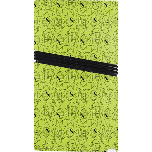 Adult Swim Rick and Morty Rick and Morty All Over Print PS5 Pro Console Skin