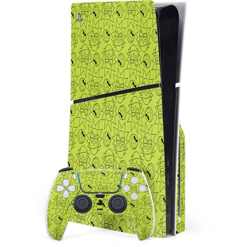 Adult Swim Rick and Morty Rick and Morty All Over Print PlayStation PS5 Skins