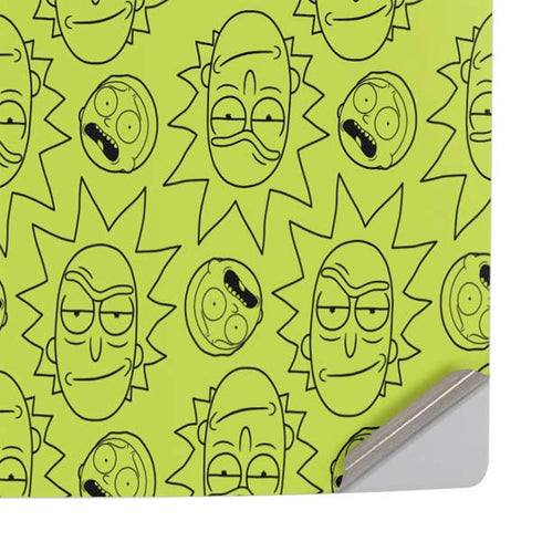 Adult Swim Rick and Morty Rick and Morty All Over Print PS5 Slim Digital Edition Console Skin