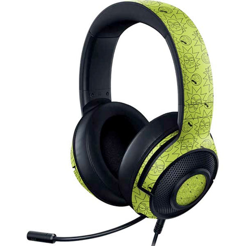 Adult Swim Rick and Morty Rick and Morty All Over Print Razer Kraken X Skin