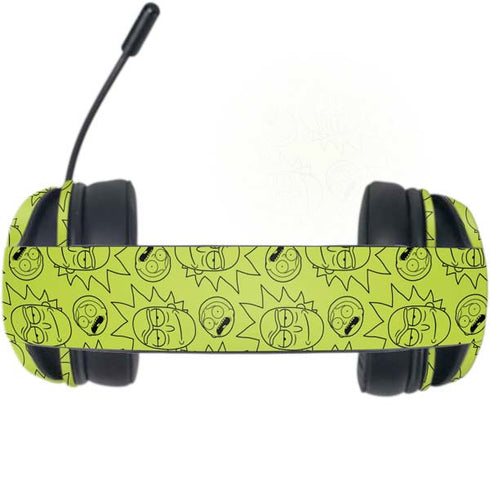 Adult Swim Rick and Morty Rick and Morty All Over Print Razer Kraken X Skin