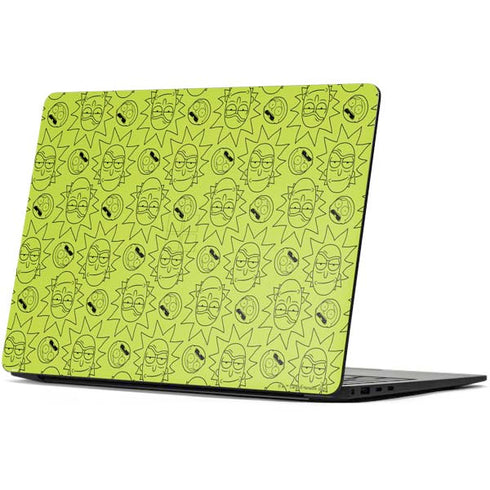 Adult Swim Rick and Morty Rick and Morty All Over Print Surface Laptop 7 13.8in Skin