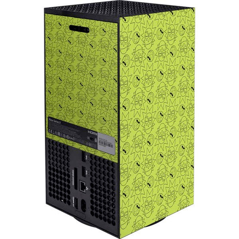 Adult Swim Rick and Morty Rick and Morty All Over Print XBox Series X Digital Edition Bundle Skin