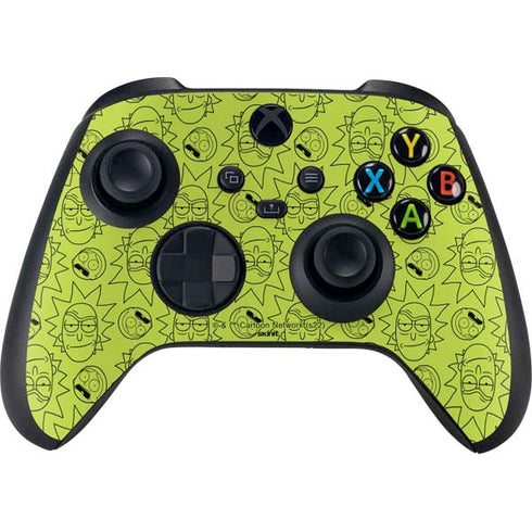 Adult Swim Rick and Morty Rick and Morty All Over Print XBox Series X Digital Edition Bundle Skin