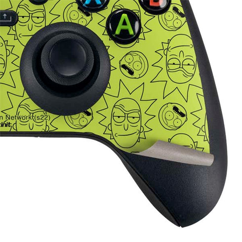 Adult Swim Rick and Morty Rick and Morty All Over Print XBox Series X Digital Edition Bundle Skin