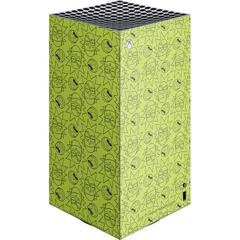 Adult Swim Rick and Morty Rick and Morty All Over Print XBox Series X Digital Edition Console Skin