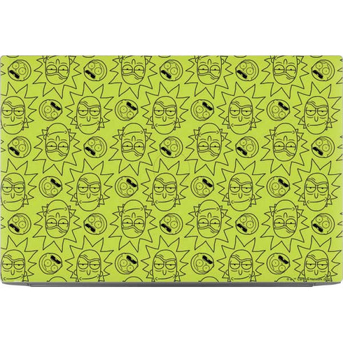 Adult Swim Rick and Morty Rick and Morty All Over Print Dell XPS Skin
