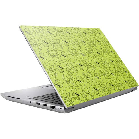 Adult Swim Rick and Morty Rick and Morty All Over Print HP ZBook Fury 16 G10 Skin