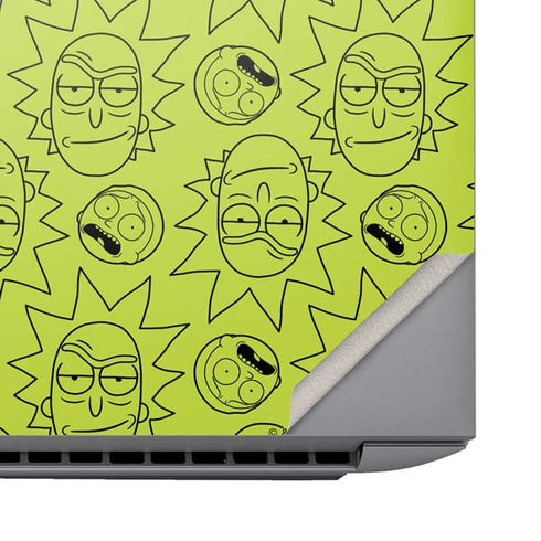 Adult Swim Rick and Morty Rick and Morty All Over Print HP ZBook Fury 16 G10 Skin