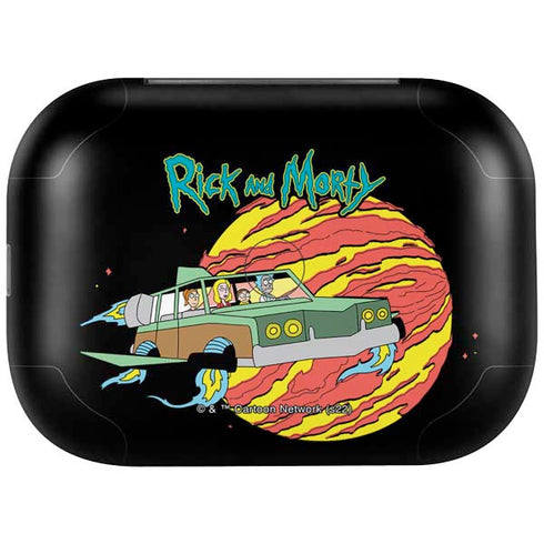 Adult Swim Rick and Morty Family Wagon Amazon Echo Buds Skin