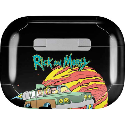 Adult Swim Rick and Morty Family Wagon Apple AirPods Pro Skin