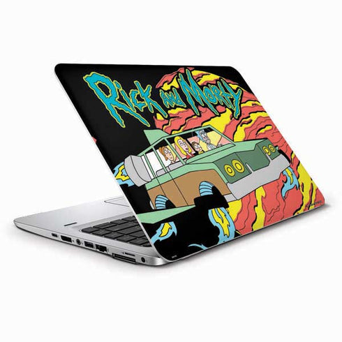 Adult Swim Rick and Morty Family Wagon HP Elitebook Skin