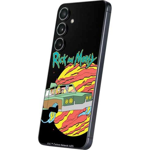 Adult Swim Rick and Morty Family Wagon Galaxy A16 5G Skin
