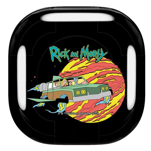 Adult Swim Rick and Morty Family Wagon Galaxy Buds Live Skin