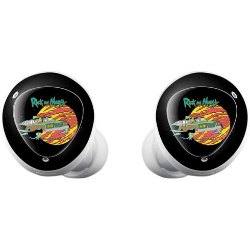 Adult Swim Rick and Morty Family Wagon Galaxy Buds Plus Skin