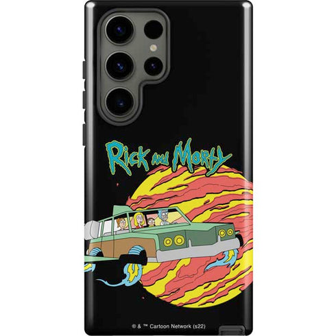 Adult Swim Rick and Morty Family Wagon Galaxy S23 Ultra Pro Case