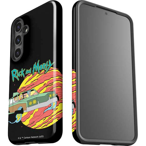 Adult Swim Rick and Morty Family Wagon Galaxy S25 Plus Impact Case