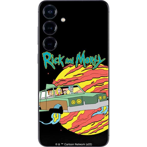 Adult Swim Rick and Morty Family Wagon Galaxy S24 Skin