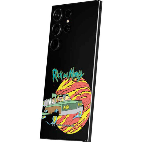 Adult Swim Rick and Morty Family Wagon Galaxy S24 Ultra Skin