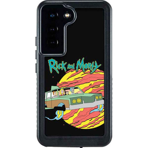 Adult Swim Rick and Morty Family Wagon Galaxy S24 Waterproof Case