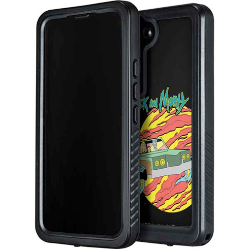 Adult Swim Rick and Morty Family Wagon Galaxy S24 Waterproof Case