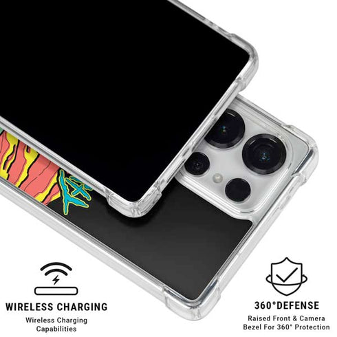 Adult Swim Rick and Morty Family Wagon Galaxy S25 Ultra Clear Case