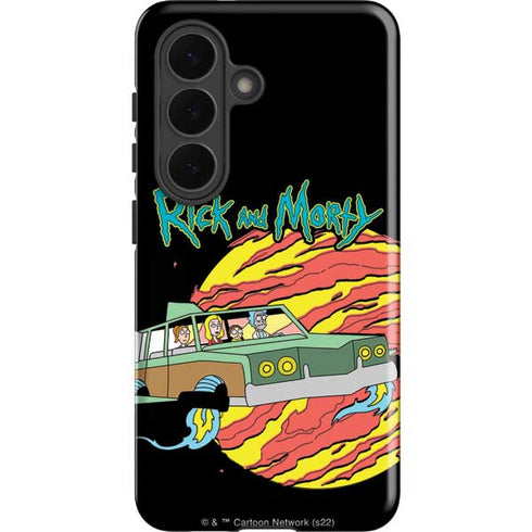 Adult Swim Rick and Morty Family Wagon Galaxy S26 Impact Case