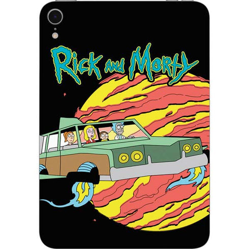 Adult Swim Rick and Morty Family Wagon Apple iPad Mini Skin
