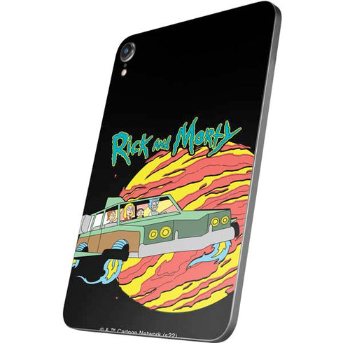 Adult Swim Rick and Morty Family Wagon Apple iPad Mini Skin