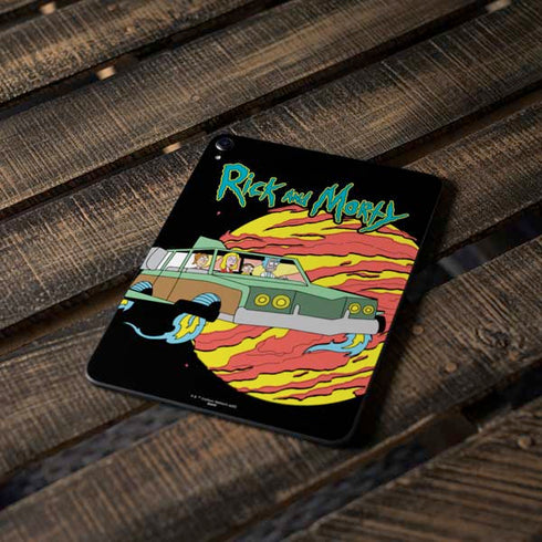Adult Swim Rick and Morty Family Wagon Apple iPad Pro Skin