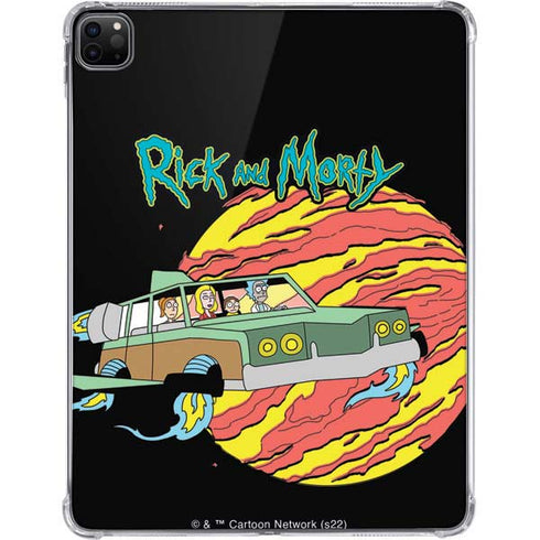 Adult Swim Rick and Morty Family Wagon iPad Pro 11in (2024) Clear Case