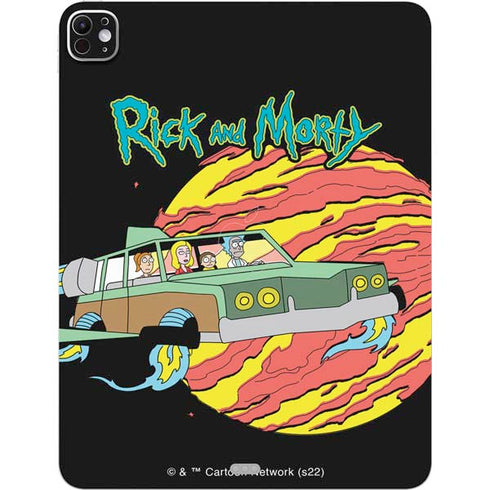 Adult Swim Rick and Morty Family Wagon iPad Pro 13in M4 (2024) Skin