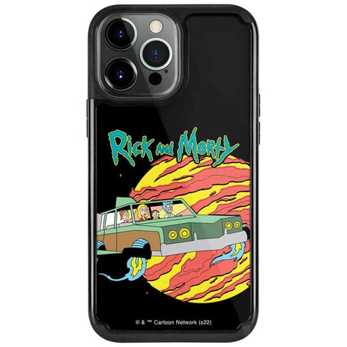 Adult Swim Rick and Morty Family Wagon iPhone Cases