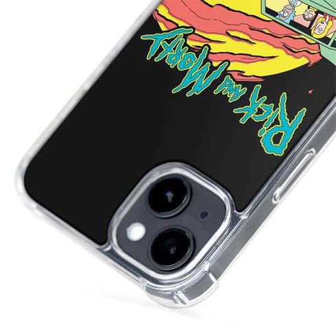 Adult Swim Rick and Morty Family Wagon iPhone 14 MagSafe Case