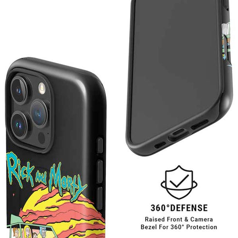 Adult Swim Rick and Morty Family Wagon iPhone 16 Pro Magsafe Impact Case