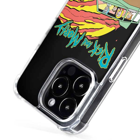 Adult Swim Rick and Morty Family Wagon iPhone 16 Pro Max MagSafe Case