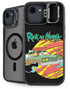 Adult Swim Rick and Morty Family Wagon iPhone 16e Kickstand Case