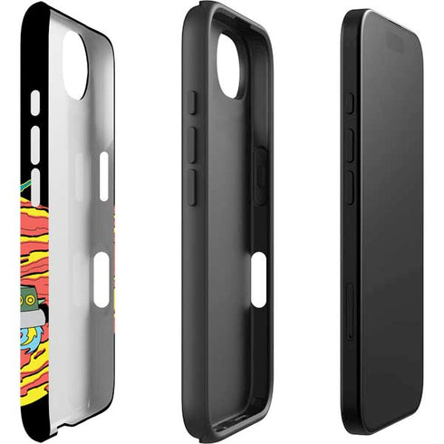 Adult Swim Rick and Morty Family Wagon iPhone 16e Impact Case