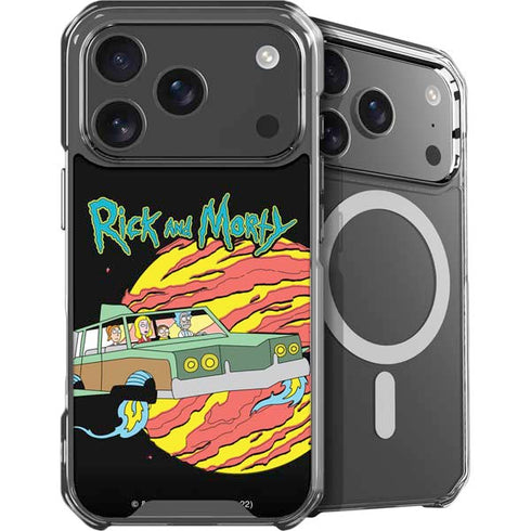 Adult Swim Rick and Morty Family Wagon iPhone 18 Pro Max MagSafe Case