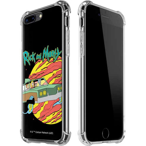 Adult Swim Rick and Morty Family Wagon iPhone Cases