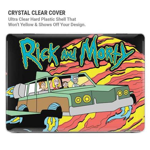 Adult Swim Rick and Morty Family Wagon MacBook Pro 14in (2021-24) Case plus Skin