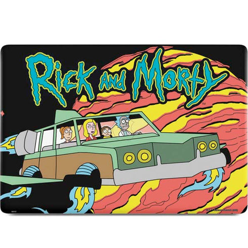 Adult Swim Rick and Morty Family Wagon MacBook Skins