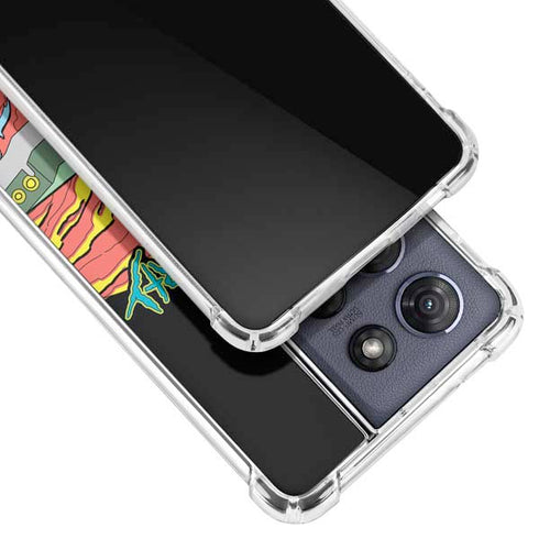 Adult Swim Rick and Morty Family Wagon Moto G 5G (2025) Clear Case