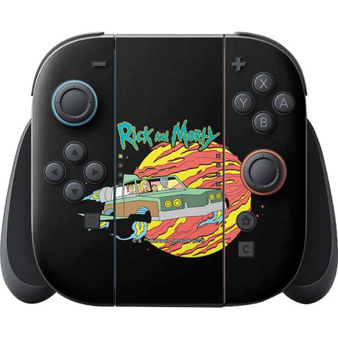 Adult Swim Rick and Morty Family Wagon Nintendo Skins