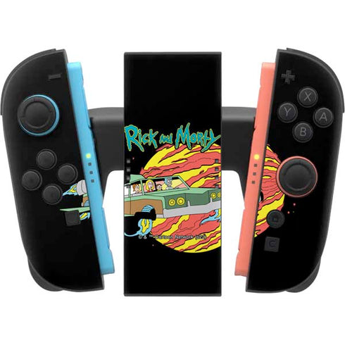 Adult Swim Rick and Morty Family Wagon Nintendo Switch 2 (2025) Joy-Con Controller Skin