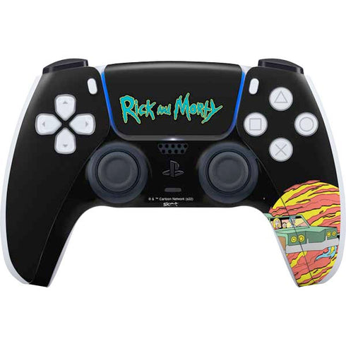 Adult Swim Rick and Morty Family Wagon PlayStation PS5 Skins